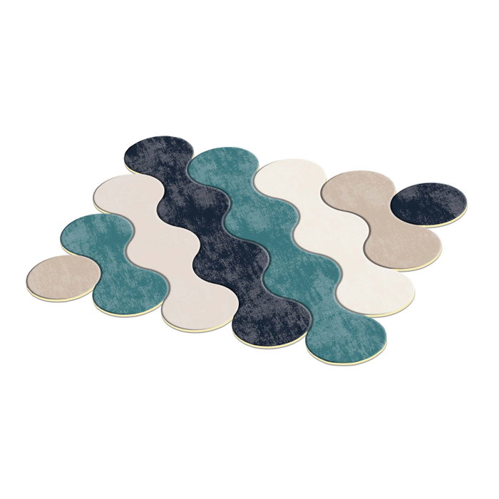 Conceptum Alfombra de Pasillo Eugene V3 - 4667 - 1 Azul 80 x 150 cm Conceptum Alfombra de Pasillo Eugene V3 - 4667 - 1 Azul 80 x 150 cm